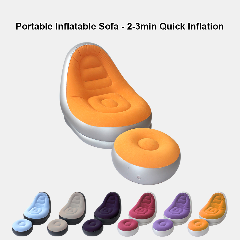 Outdoor Furniture Arhaus - Portable Multicolor Inflatable Air Sofa Set