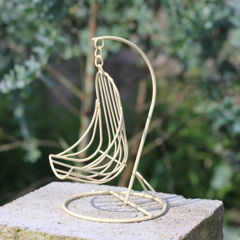 Garden Swing Chair - Japanese Vintage Iron Mini Hanging Chair