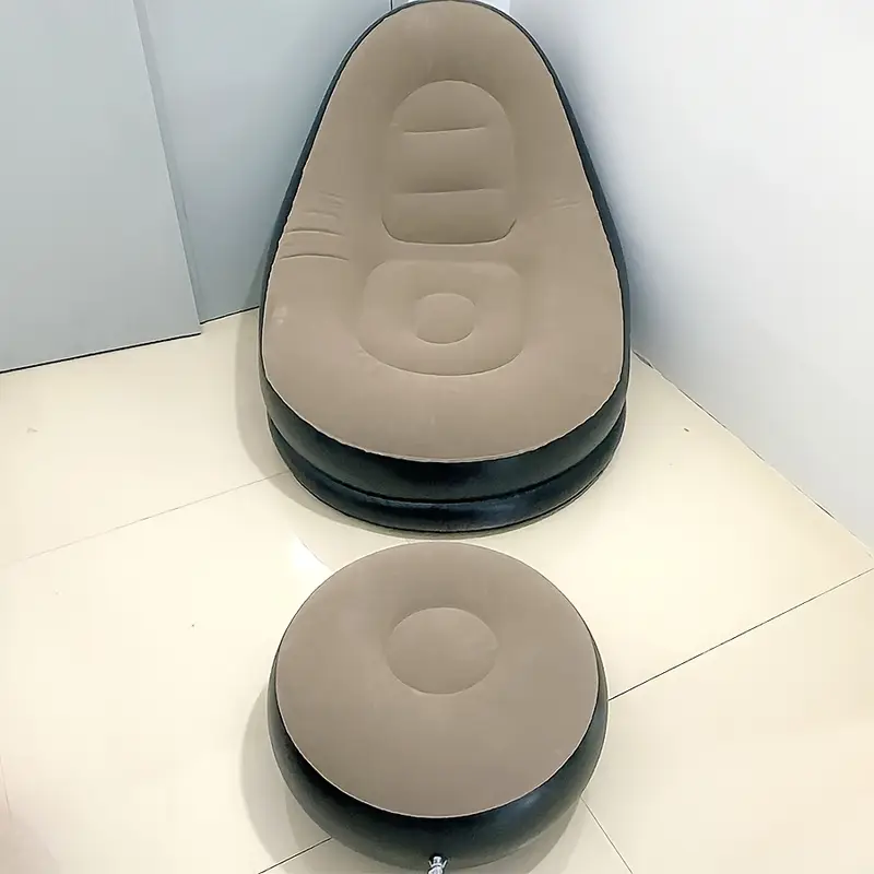 2Pcs Lazy Sofa Inflatable Chai - đánh giá và giá Outdoor Furniture Recliner Set