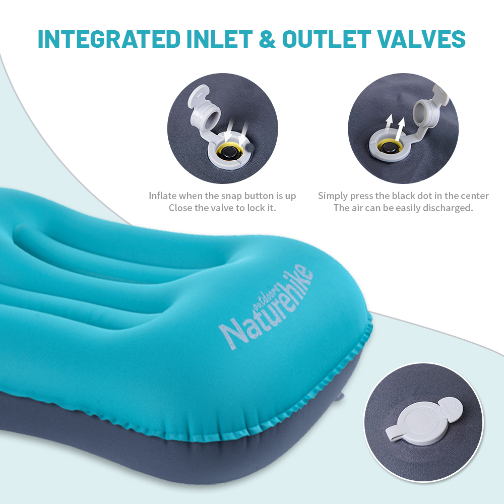 Naturehike Inflatable Pillows  - đánh giá và giá Outdoor Furniture Pillows