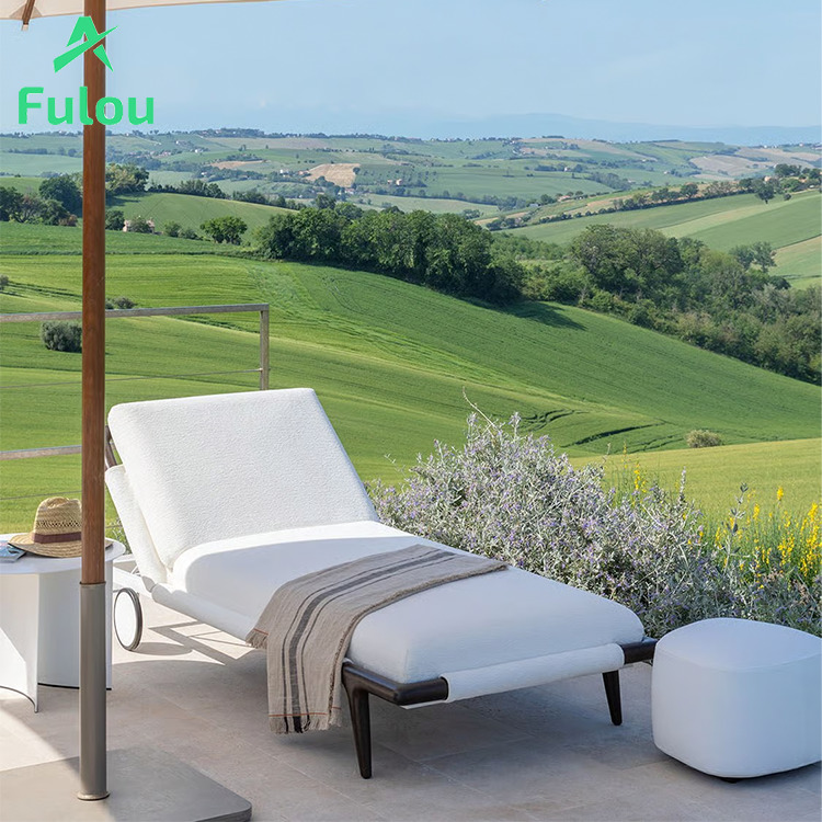 Modern Aluminum Sun Lounge UV  - đánh giá và giá Outdoor Furniture Quick Dry