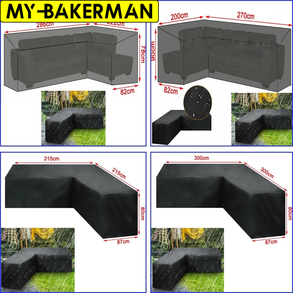 L Shape Furniture Waterproof   - đánh giá và giá Outdoor Furniture Cover Xl