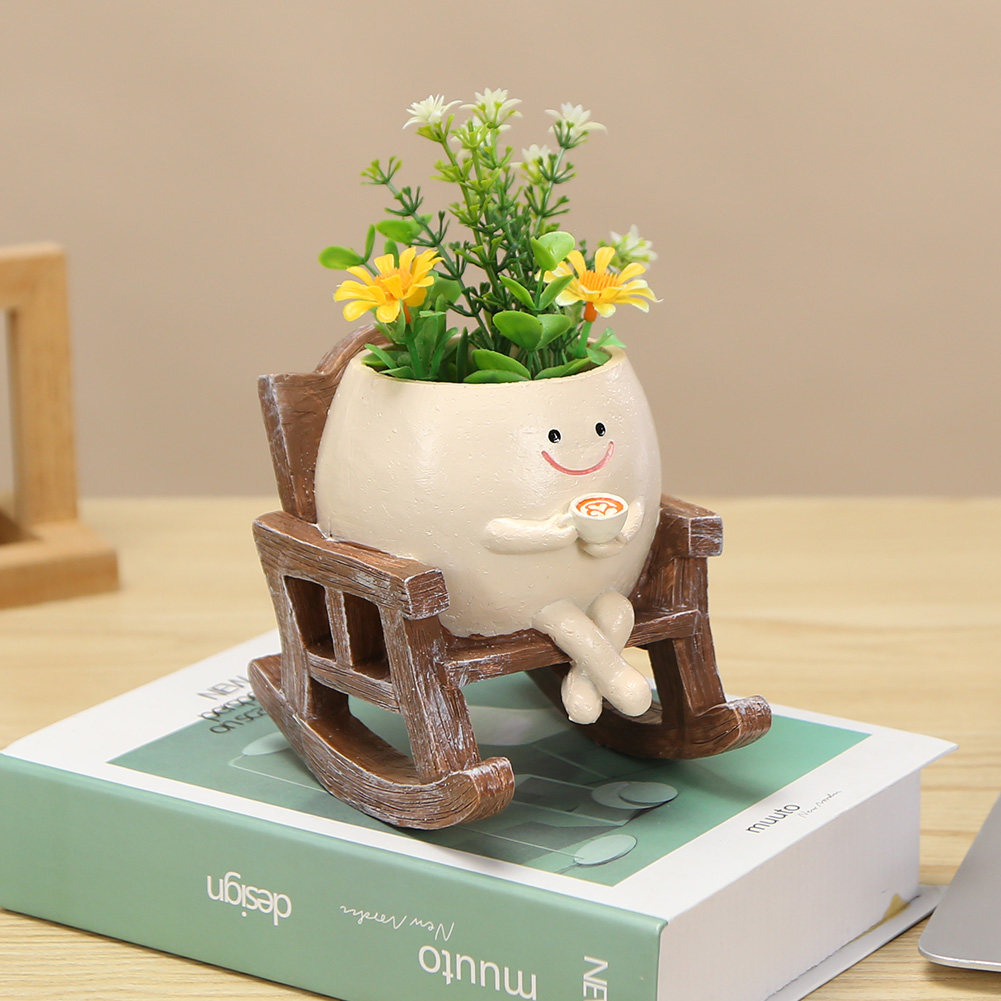 Chair/Swing Smile Face Planter - đánh giá và giá Garden Swing Chair