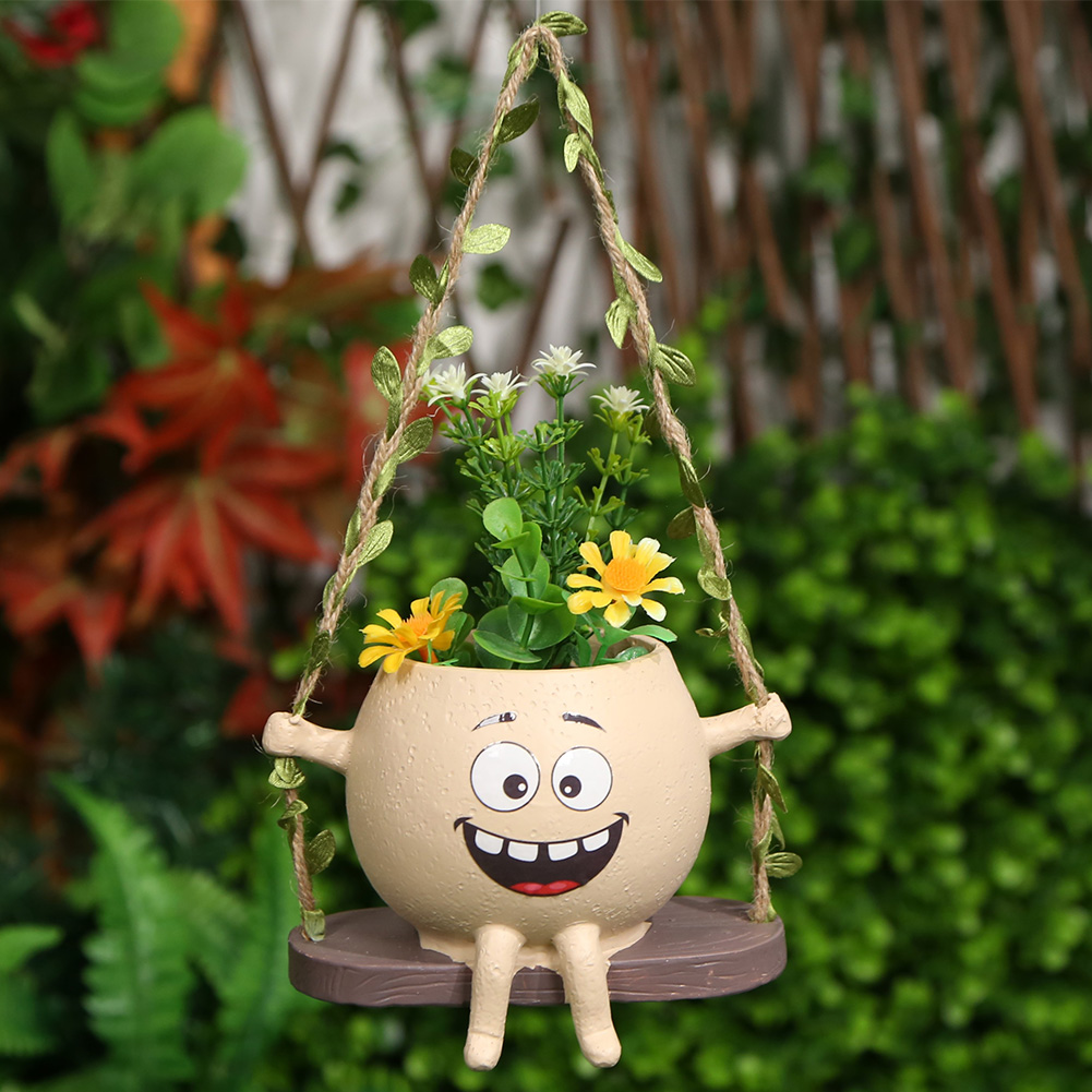 Chair/Swing Smile Face Planter - đánh giá và giá Garden Swing Chair
