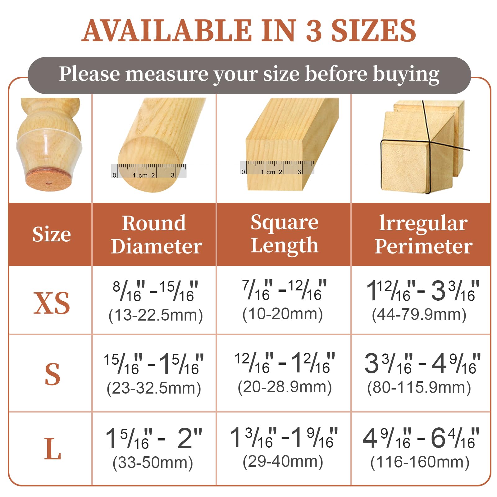 24-36pcs Chair Leg Caps Silico - đánh giá và giá Outdoor Furniture Leg Protectors