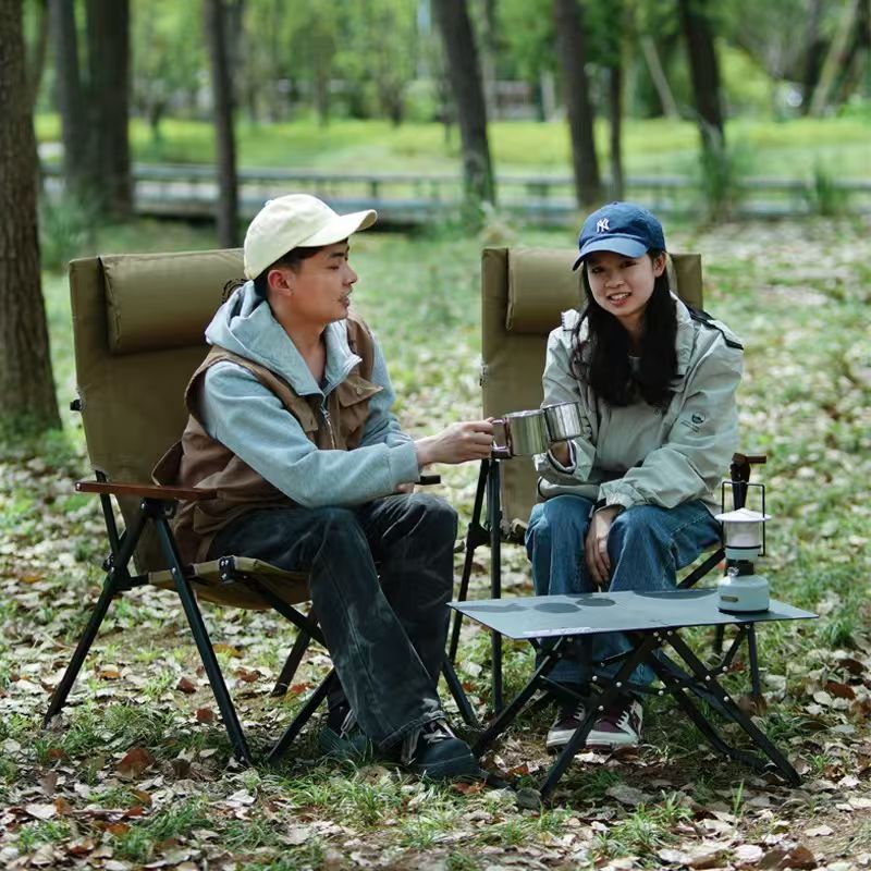 Folding High Back Beach Campin - đánh giá và giá Outdoor Furniture Used