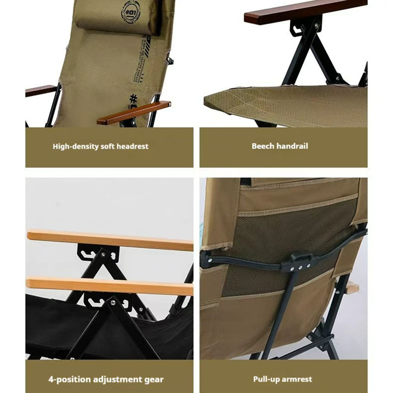 Folding High Back Beach Campin - đánh giá và giá Outdoor Furniture Used