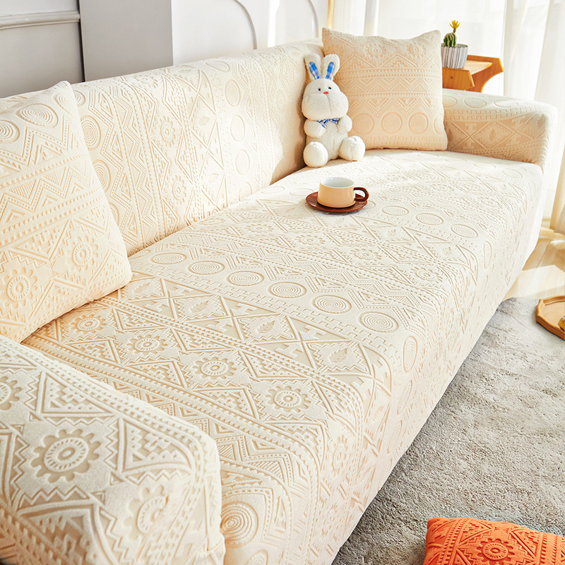 Jacquard Velvet Elastic Sofa C - đánh giá và giá Outdoor Furniture Cover Xl