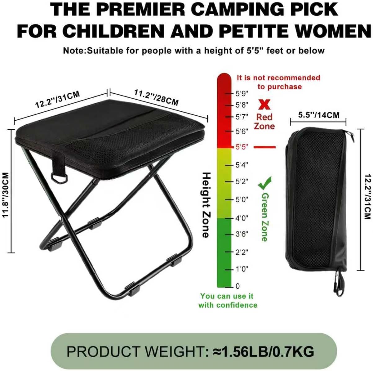 GMOX Camping Stool Portable Ch - đánh giá và giá Outdoor Furniture Used