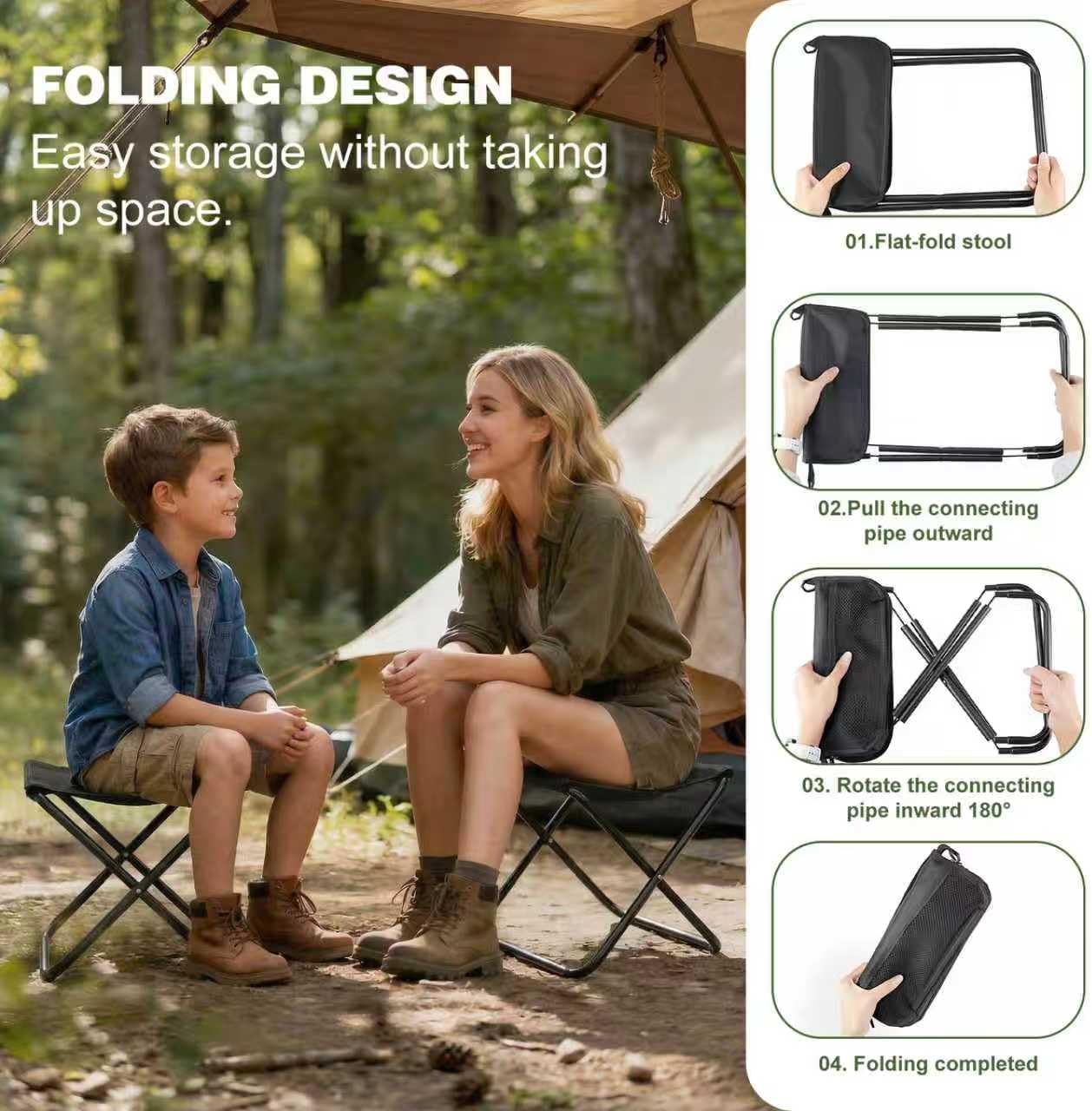 GMOX Camping Stool Portable Ch - đánh giá và giá Outdoor Furniture Used