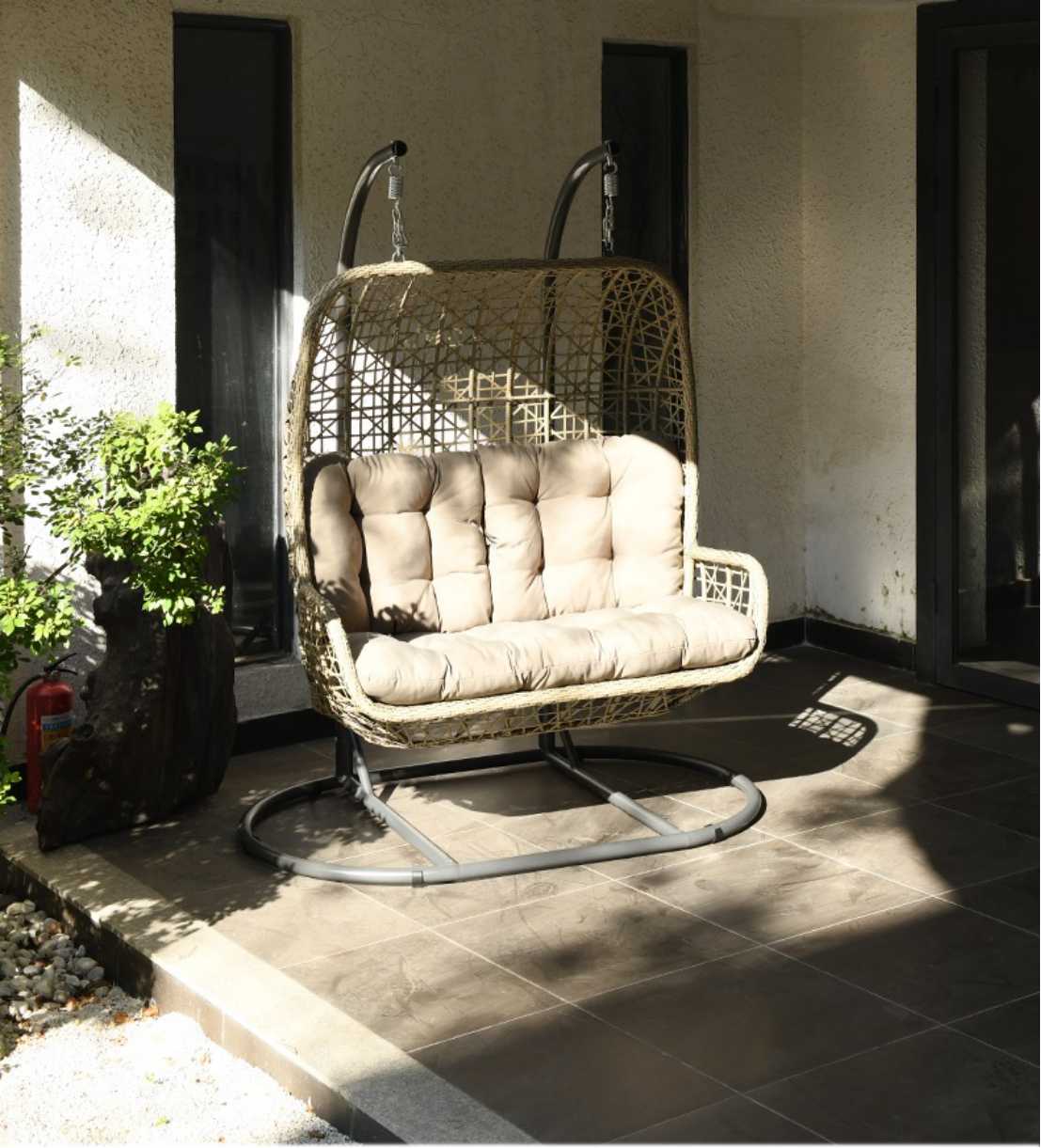 Garden Patio Outdoor Double Ch - đánh giá và giá Garden Swing Chair