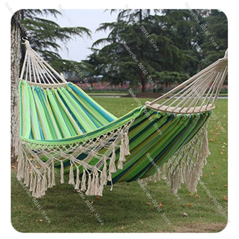 Canvas Double Hammock with Tas - đánh giá và giá Garden Swing Chair