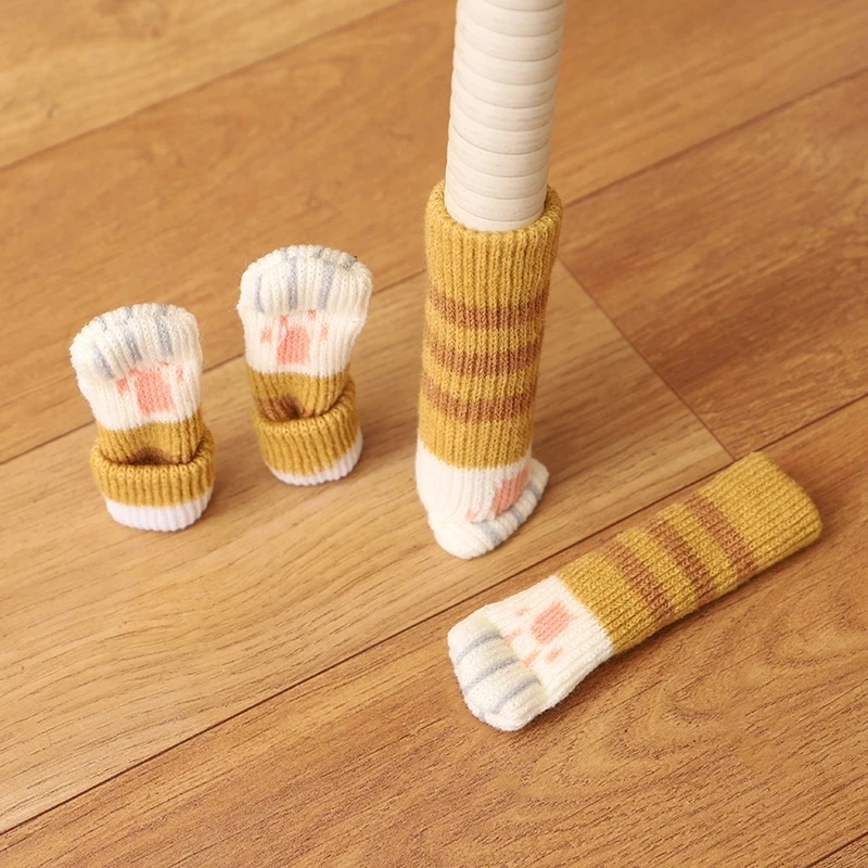 4 Cái/bộ Sáng Tạo Mèo Paw Bàn  - đánh giá và giá Outdoor Furniture Leg Protectors