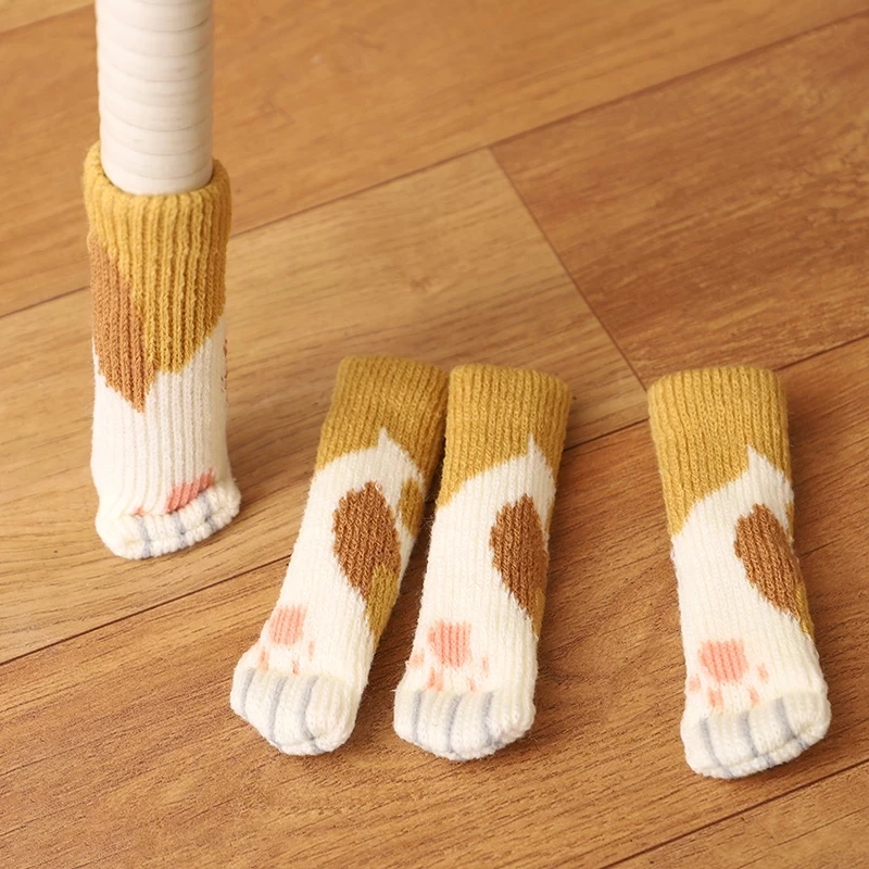 4 Cái/bộ Sáng Tạo Mèo Paw Bàn  - đánh giá và giá Outdoor Furniture Leg Protectors