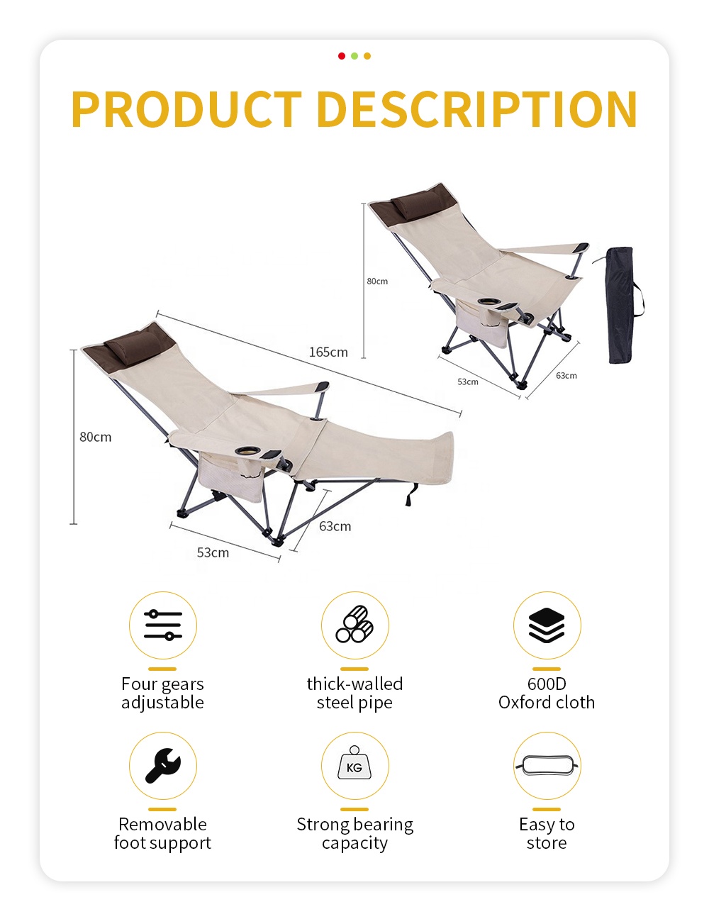Portable Folding Reclining Cha - đánh giá và giá Outdoor Furniture Recliner Set