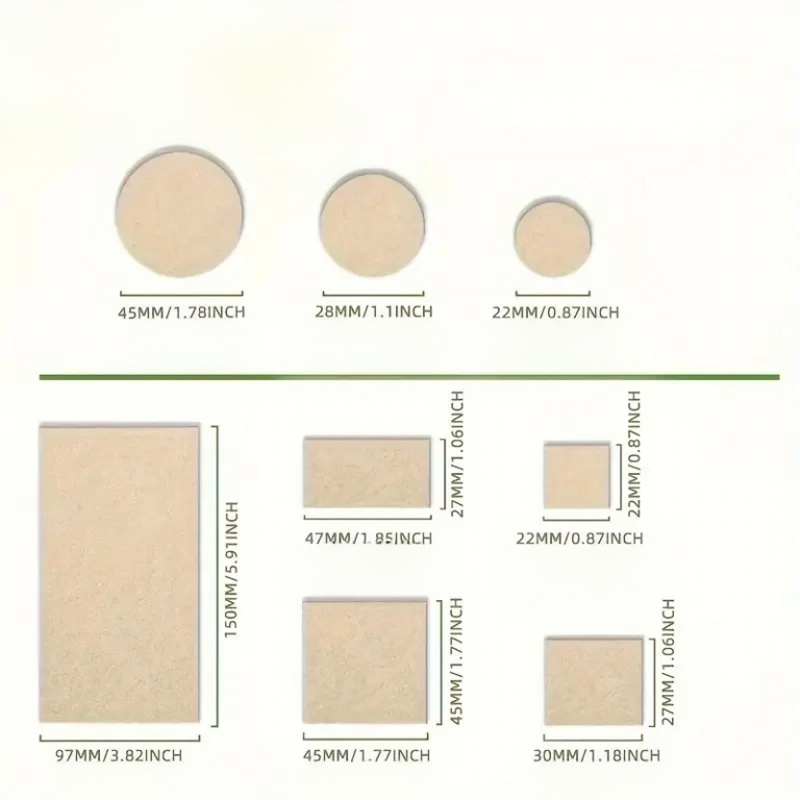 Self Adhesive Felt Furniture P - đánh giá và giá Outdoor Furniture Leg Protectors