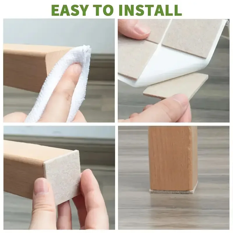 Self Adhesive Felt Furniture P - đánh giá và giá Outdoor Furniture Leg Protectors