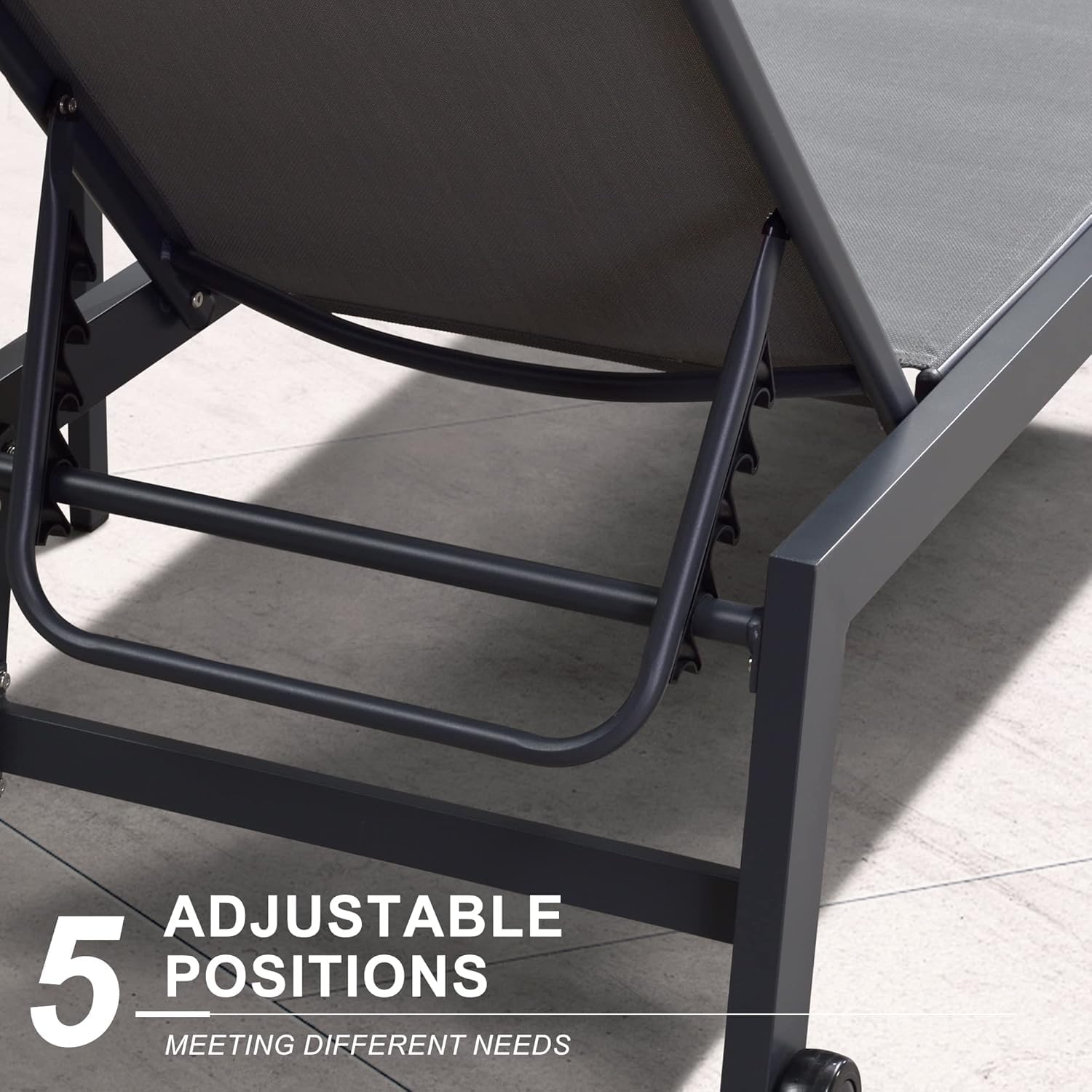 Wide Patio Lounge Chair 2 Set  - đánh giá và giá Outdoor Furniture Quick Dry