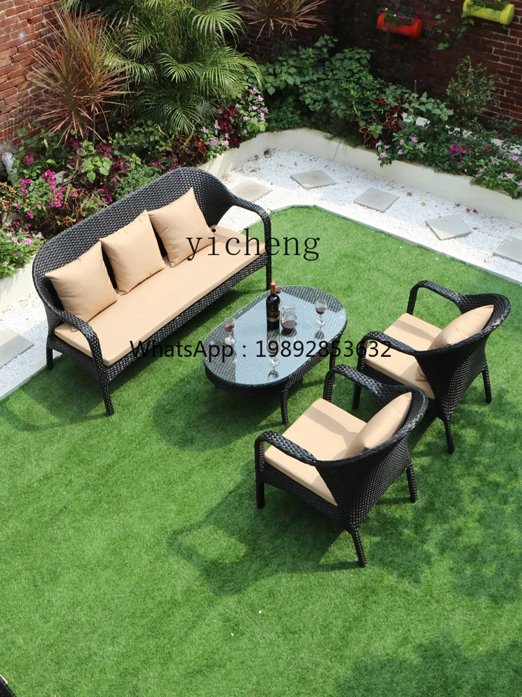XL outdoor rattan sofa courtya - đánh giá và giá Outdoor Furniture Xl