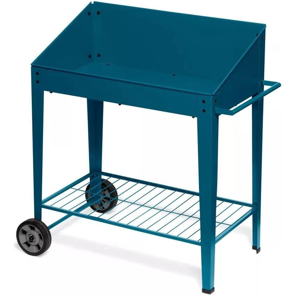 Demeter Metal Potting Bench wi - đánh giá và giá Garden Bench Metal