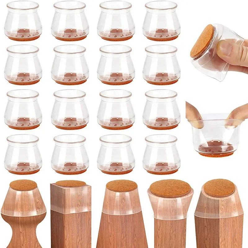 4/16pcs Chair Leg Caps Rubber  - đánh giá và giá Outdoor Furniture Leg Protectors