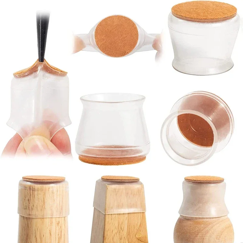 4/16pcs Chair Leg Caps Rubber  - đánh giá và giá Outdoor Furniture Leg Protectors