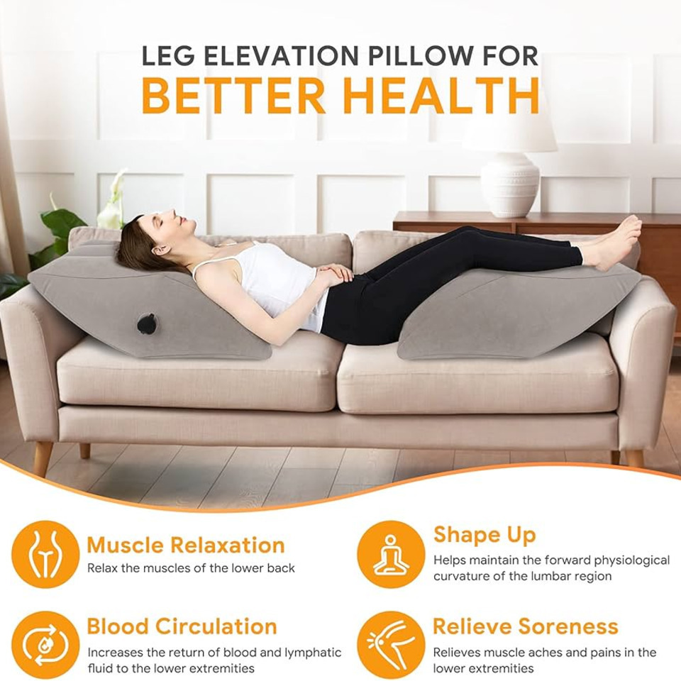 New Inflatable Leg Rest Cushio - đánh giá và giá Outdoor Furniture Pillows