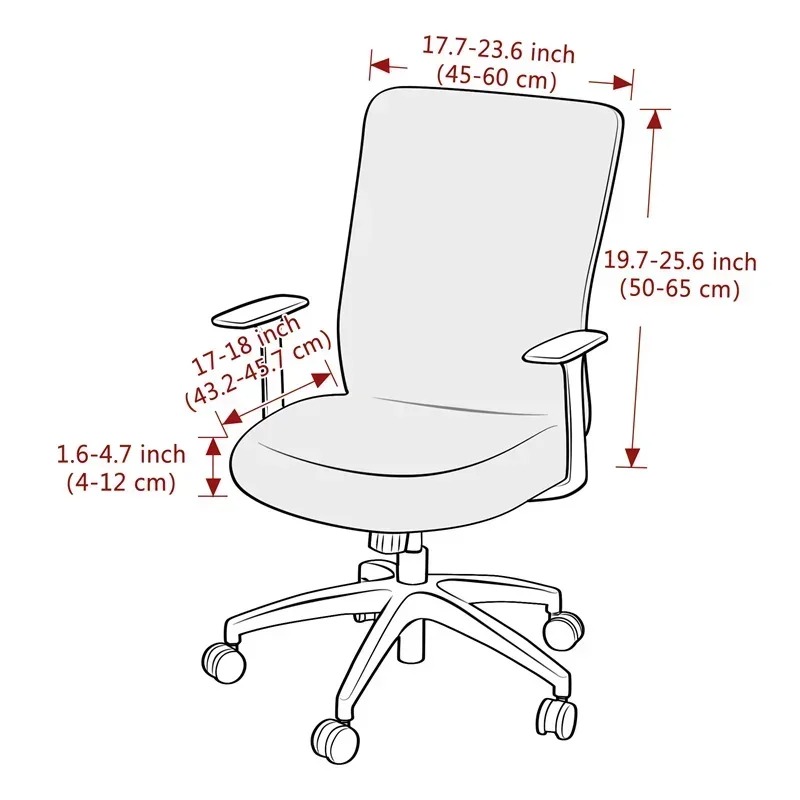 1PC Jacquard Office Chair Cove - đánh giá và giá Outdoor Furniture Cover Xl