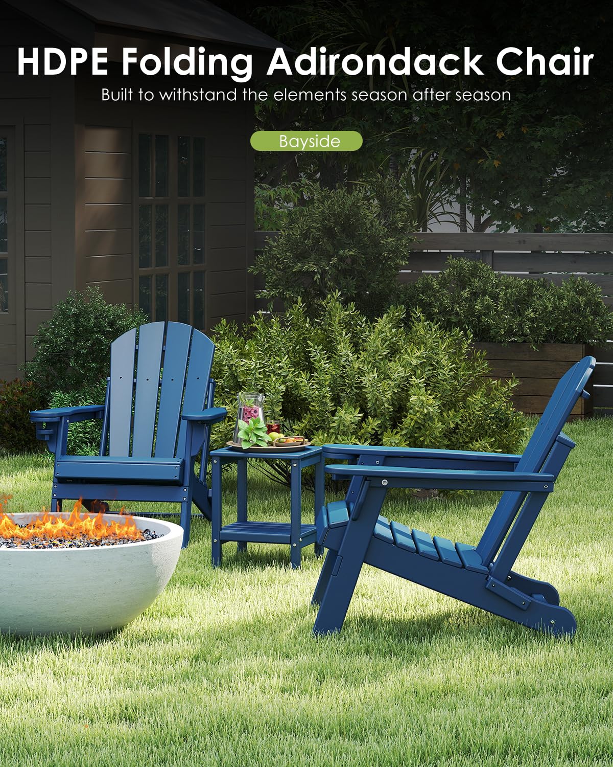 Chair Set 2, Folding All Weath - đánh giá và giá Outdoor Furniture Recliner Set