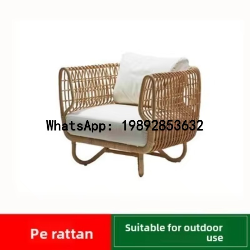 XL Outdoor Wicker Chair Simple - đánh giá và giá Outdoor Furniture Xl
