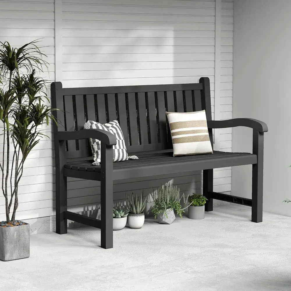 2-Person Resin Patio Bench, Wa - đánh giá và giá Garden Bench Metal