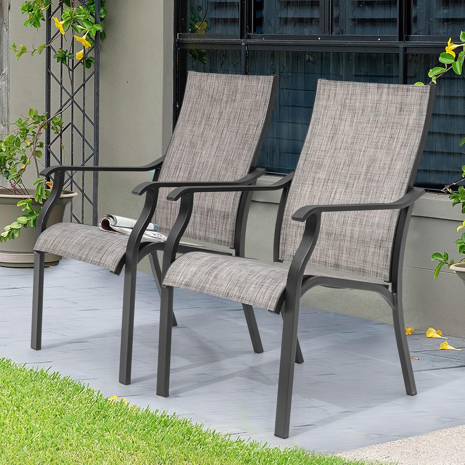 Outdoor Dining Chair 2pcs, Tex - đánh giá và giá Outdoor Furniture Quick Dry