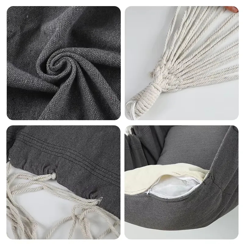 Canvas Hammock Swing Chair wit - đánh giá và giá Garden Swing Chair