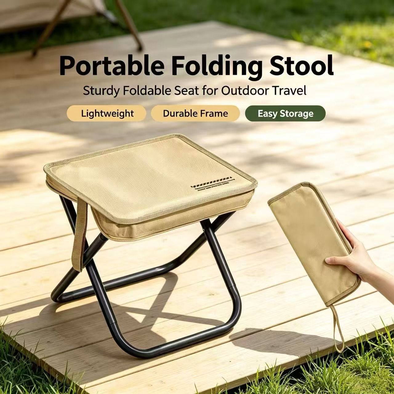 Magza Portable Folding Stool U - đánh giá và giá Outdoor Furniture Used