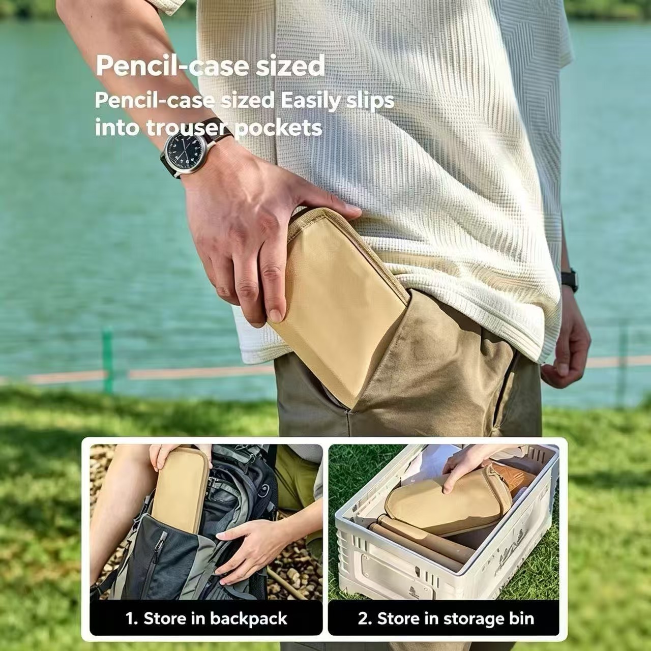 Magza Portable Folding Stool U - đánh giá và giá Outdoor Furniture Used