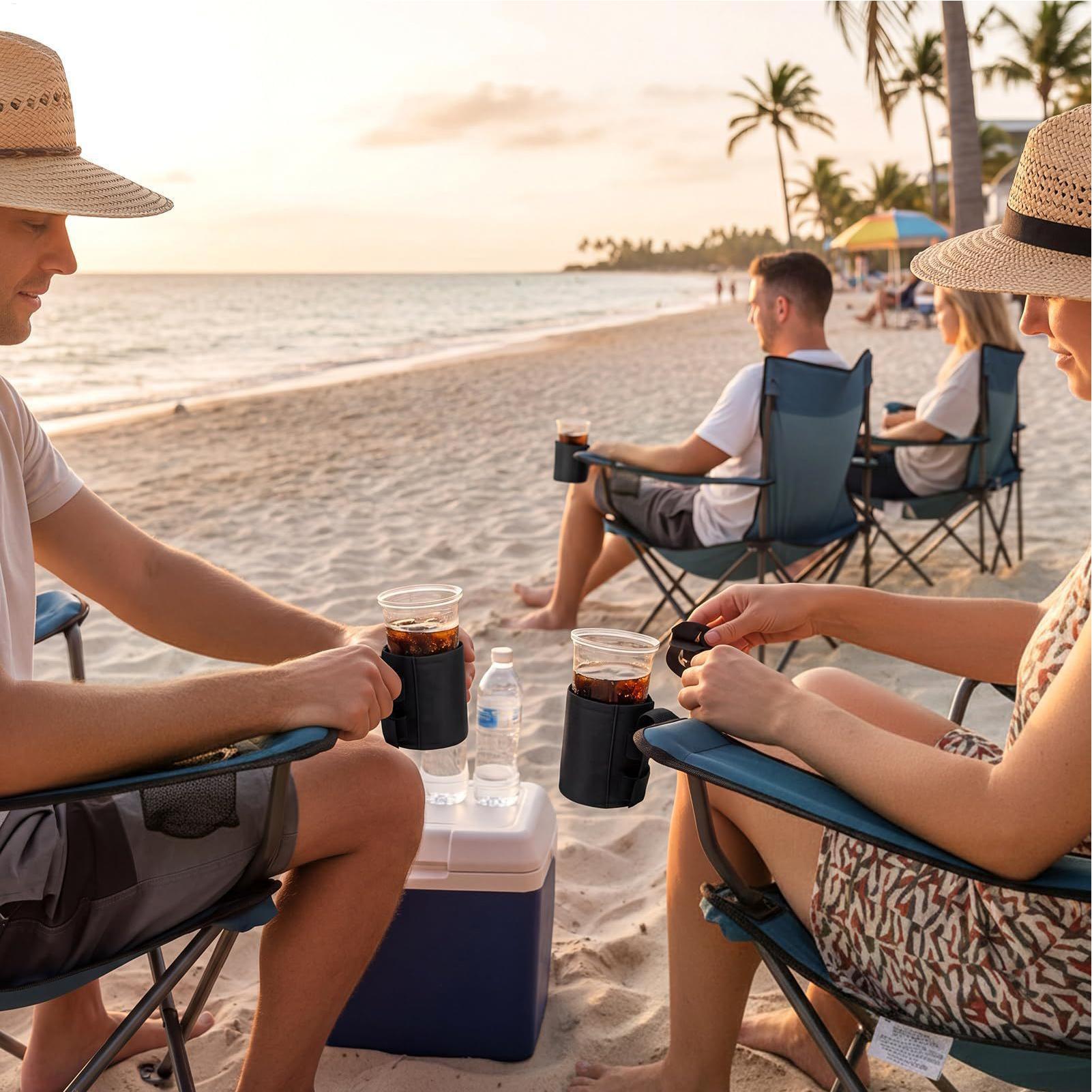 Beach Chair Cup Holder 600d Ox - đánh giá và giá Outdoor Furniture Used