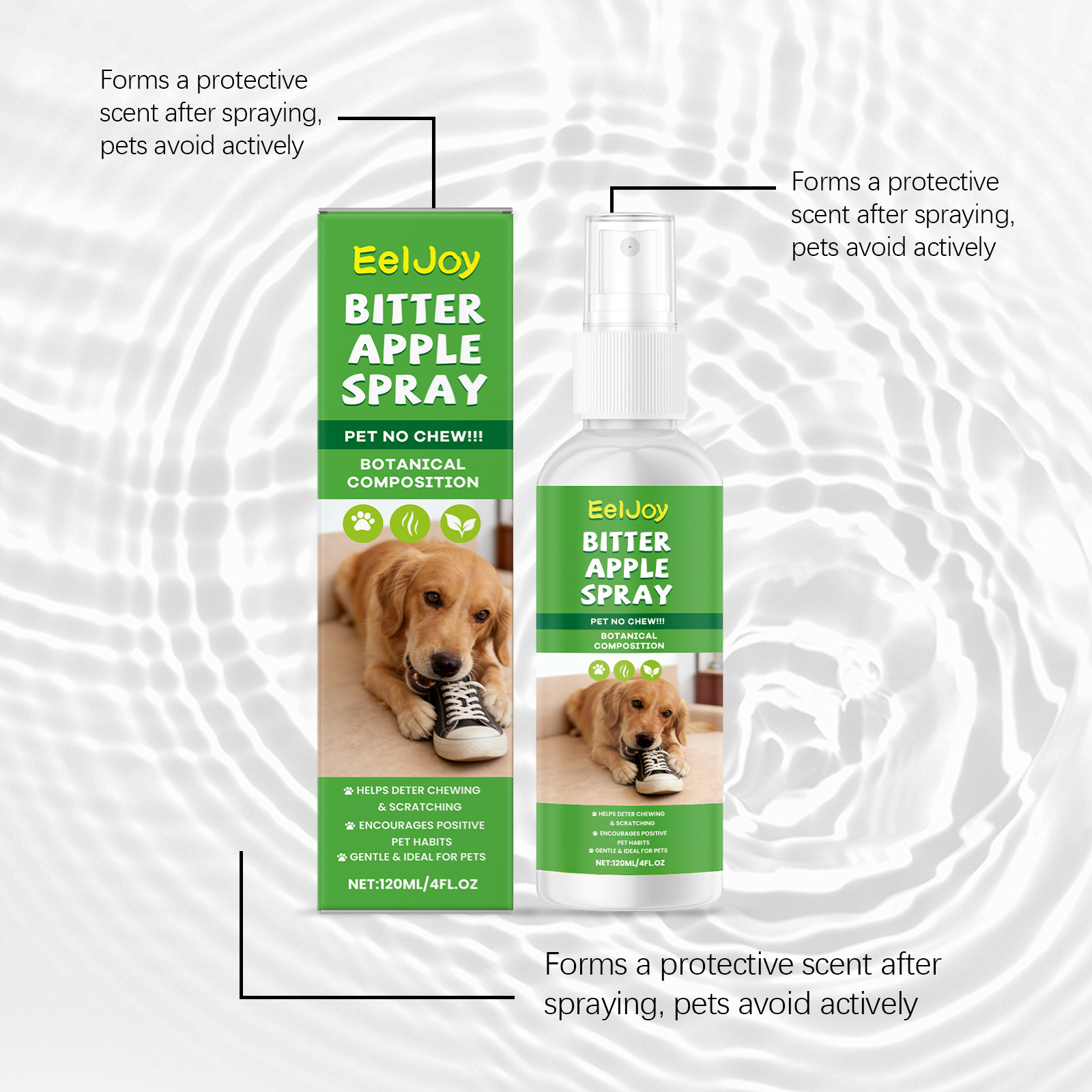 Pet Anti-Chew Spray Non-Toxic  - đánh giá và giá Outdoor Furniture Quick Dry