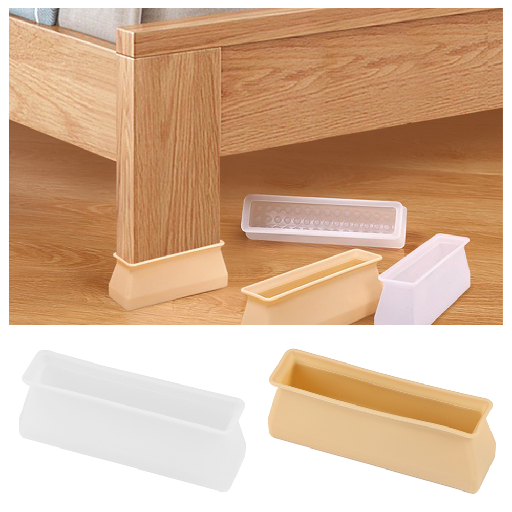 4 Silicone Hình Chữ Nhật Chân  - đánh giá và giá Outdoor Furniture Leg Protectors