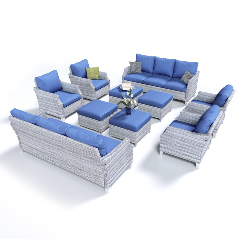 Modern PE Rattan Outdoor Sofa  - đánh giá và giá Outdoor Furniture Quick Dry