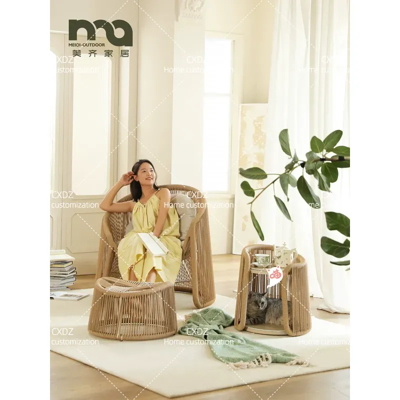 Balcony Small Table and Chair  - đánh giá và giá Outdoor Furniture Recliner Set