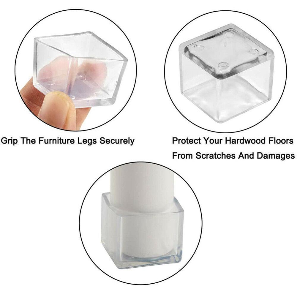 8 Chiếc Vuông/Hình Chữ Nhật Ốp - đánh giá và giá Outdoor Furniture Leg Protectors